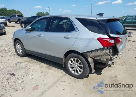 2020 Chevrolet Equinox Fwd Lt 1.5L Turbo из США, поврежденный, VIN 2GNAXKEV9L6155276